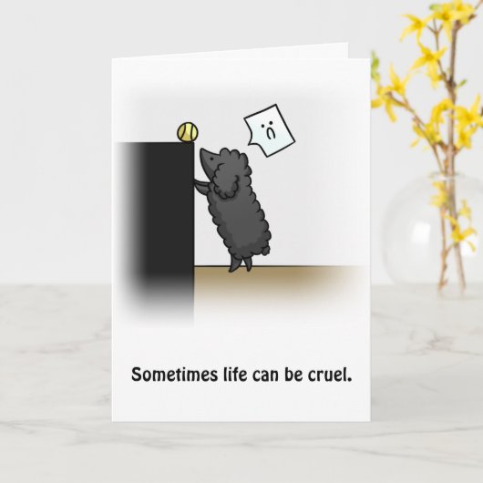 早くお見舞い カード (黄色い花)