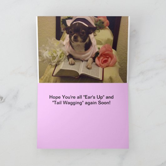 早くお見舞い カード (内部)