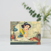 早くご連絡を!ポストカード ポストカード (スタンド正面)