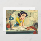 早くご連絡を!ポストカード ポストカード (正面/裏面)