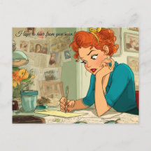 早くご連絡を！ポストカード