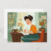 早くご連絡を!ポストカード ポストカード (正面/裏面)