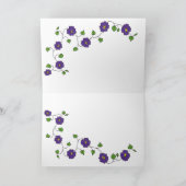 「早くよくなれ」かわいらし挨拶状 カード (内部)