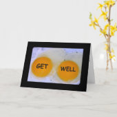 早くエッグストラを!Get Well Card(ウェルカードの取得) カード (黄色い花)