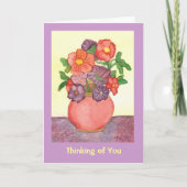 早くカードを持って良くなることを願う カード (正面)