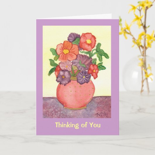 早くカードを持って良くなることを願う カード (黄色い花)