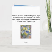 早くカードを持って良くなるといいな カード (裏面)