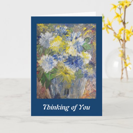 早くカードを持って良くなるといいな カード (黄色い花)