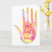 早くレインボーを手カスタマイズに入れ! カード (黄色い花)