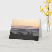 早く上がります カード (黄色い花)