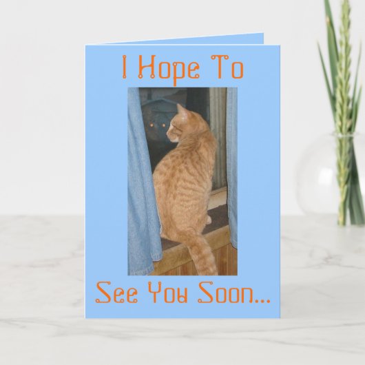 早く会えって… カード (正面)