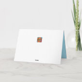 早く元気になかわいらしるフローラ カード (裏面)