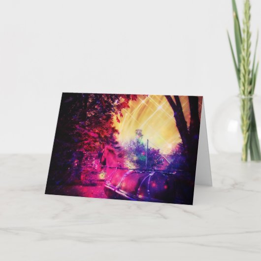 早く元気になるな カード (正面)