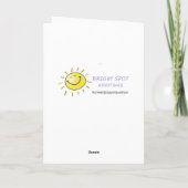 早く元気になる カード (裏面)