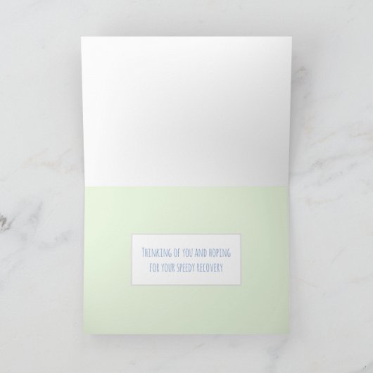 早く元気になる カード (内部)