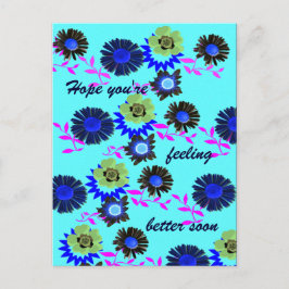 早く元気になる ポストカード