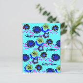 早く元気になる ポストカード (スタンド正面)