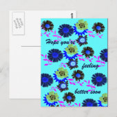 早く元気になる ポストカード (正面/裏面)