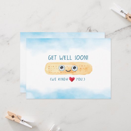 早く元気になれよ！ カード (正面/裏面インサイチュ)