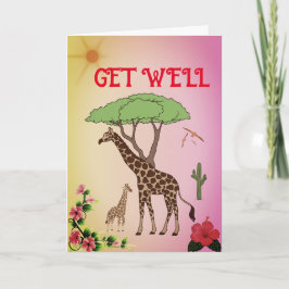 早く元気になれ早い回復を祈る» 招待状