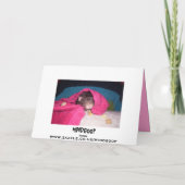 早く元気になれ カード (裏面)