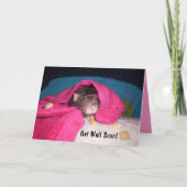 早く元気になれ カード (正面)