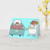 早く元気になれ カード (黄色い花)