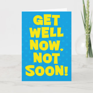 早く元気になれ！カード カード