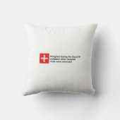 早く元気になれ クッション (裏面)