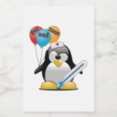 早く元気になれ。ペンギンナース。 フードラベル (シングルラベル)