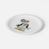 早く元気になれ。ペンギンナース。 ペーパープレート (アングル)