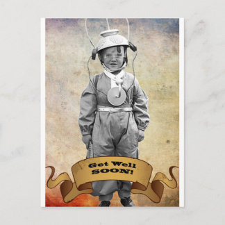 早く元気になれ ポストカード