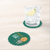 早く元気になれ-病院のガウンマンガの病人 ペーパーコースター (インサイチュ)