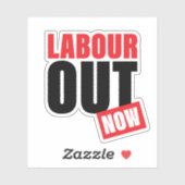 早く出て行け! シール (シート)