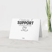 早く君の方が良感じいと思う | お見舞い カード (裏面)