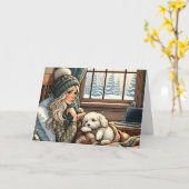 早く君の方が良感じいと思う | お見舞い カード (黄色い花)