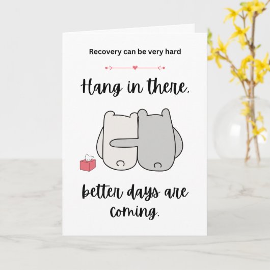 早く回復してね カード (黄色い花)