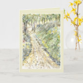 早く回復してね カード (黄色い花)