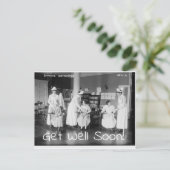 早く回復してね ナースのポストカード ポストカード (スタンド正面)