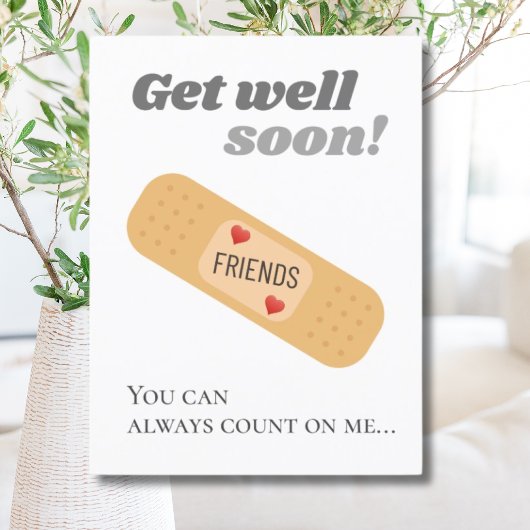 早く回復してね フレンズ ポストカード
