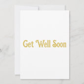 早く回復してね ブルーズ ご招待 招待状 (裏面)