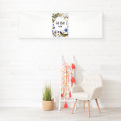 早く回復してね ブルー 2.5x8 ヴィニール バナー 横断幕 (インサイチュ)