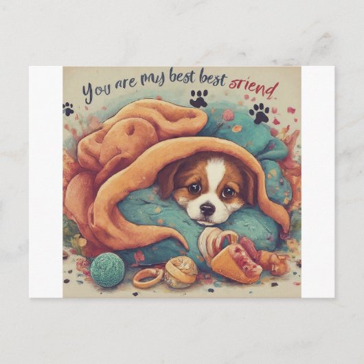 早く回復してね ポストカード (正面)