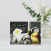 早く回復してね ポストカード (スタンド正面)