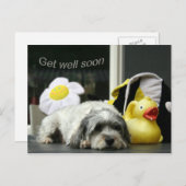 早く回復してね ポストカード (正面/裏面)