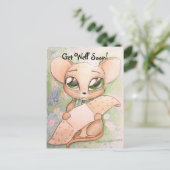 早く回復してね マウス ポストカード (スタンド正面)