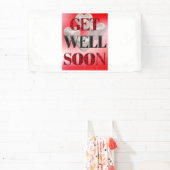 早く回復してね 1.6x3 ヴィニール バナー 横断幕 (インサイチュ)