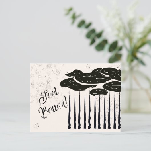 早く回復して ポストカード (スタンド正面)