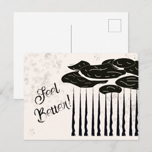 早く回復して ポストカード (正面/裏面)