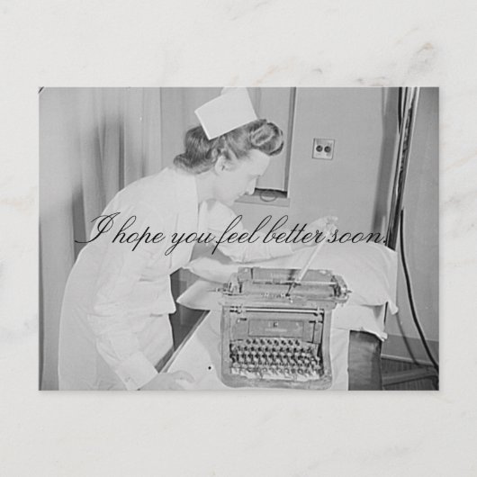 早く回復しますように ポストカード (正面)